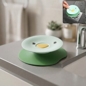 Kitchen Silicone Sink Drain Cover – Cute Duck Design & Anti Clog