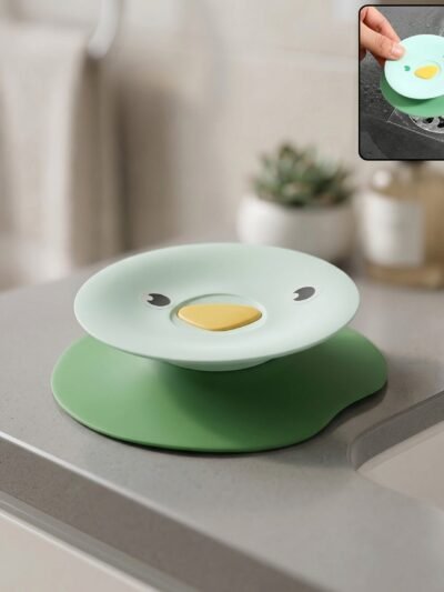 Kitchen Silicone Sink Drain Cover – Cute Duck Design & Anti Clog
