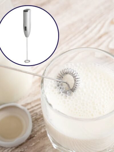 Electric Milk Frother – Handheld Wand Mixer for Coffee | Grippy