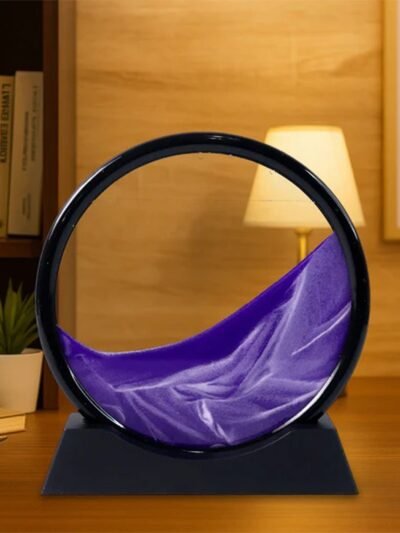 Moving Sand Art – Round Liquid Motion Decor | Styleva