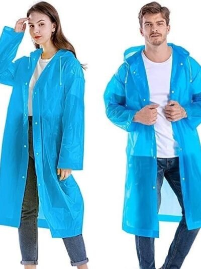 Portable EVA Raincoat – Reusable, Lightweight for Adults & Kids | Packory