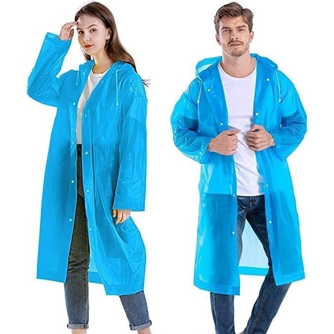 Portable EVA Raincoat – Reusable, Lightweight for Adults & Kids | Packory