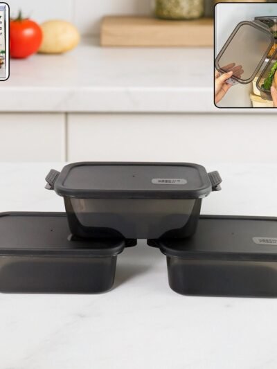 Food Storage Containers – Leakproof Meal Prep Set of 3