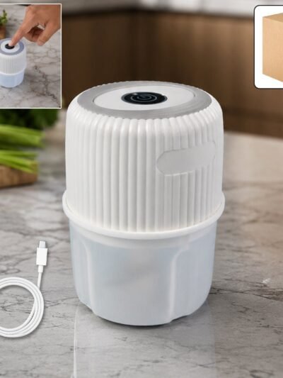 Mini Garlic Chopper � Cordless & Rechargeable for Easy Meal Prep