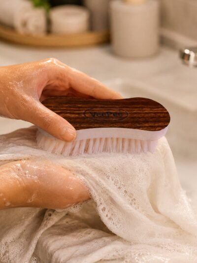Ergonomic Laundry Brush � Heavy-Duty Nylon Bristles & Stylish Design