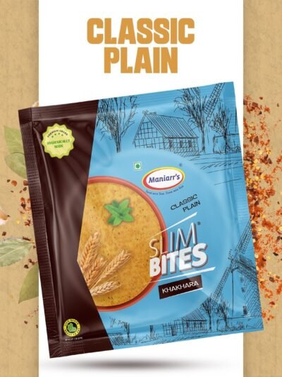 Plain Khakhra � Healthy Wheat Chips (195g) | Maniarr's