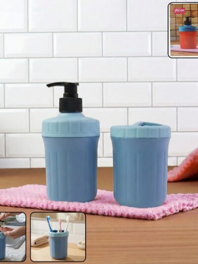 Multipurpose Soap Dispenser with Utility Holder – Compact & Practical Set
