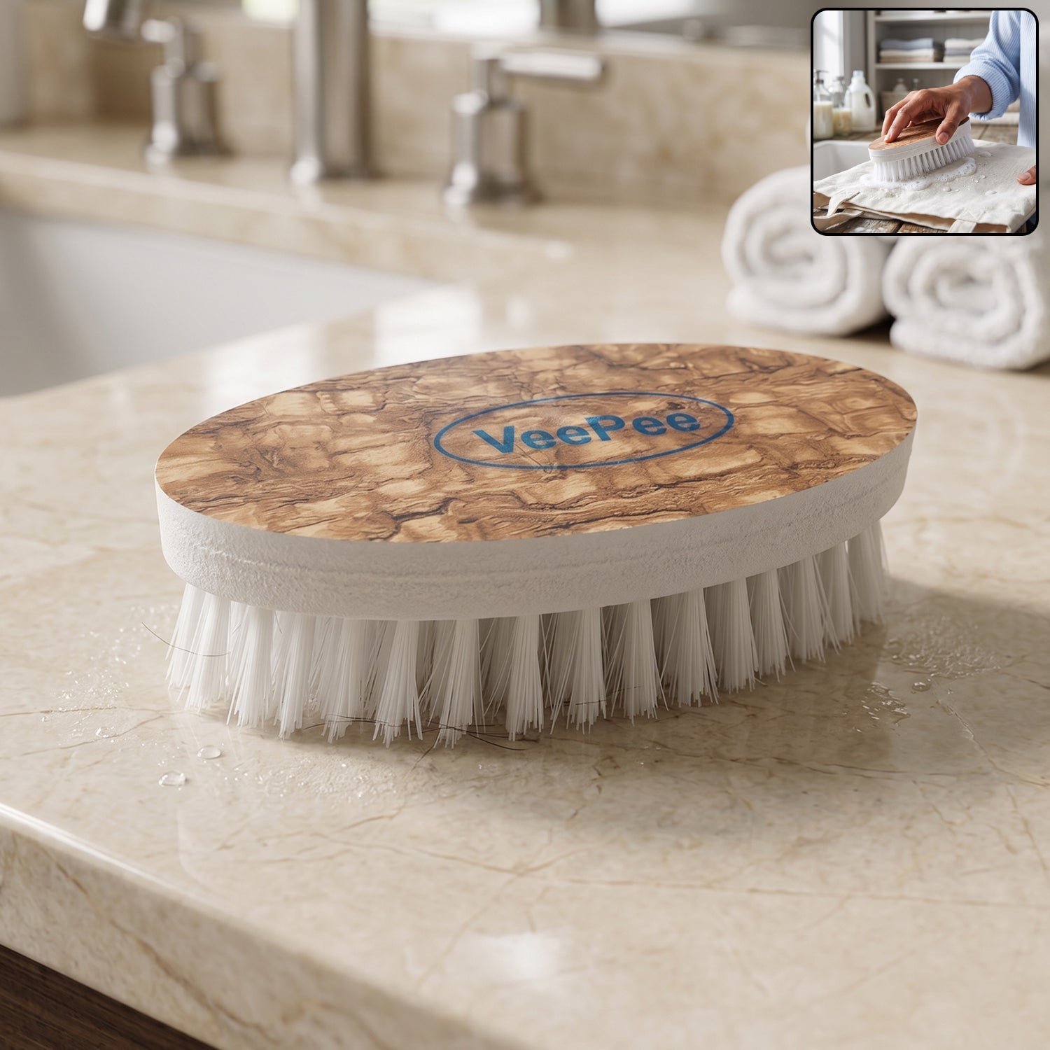 Diamond Cloth Washing Brush � Heavy-duty Laundry Cleaning Tool