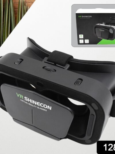 3D VR Box Headset – Adjustable Lenses for Comfortable VR Experience