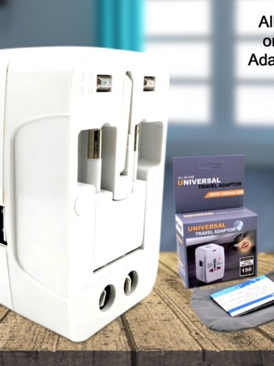 Universal Travel Adapter – All-in-One Worldwide Plug | Poravar