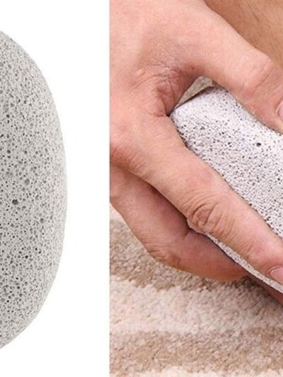 Foot Pumice Stone – Oval Heel Scrubber for Smooth Feet | GlimmerHome