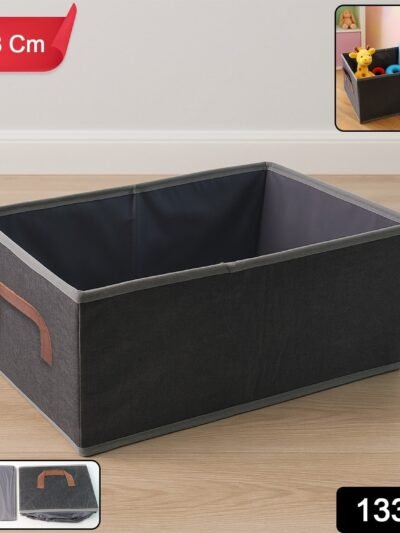 Foldable Storage Box with Handle – Large 46x28 cm Organizer