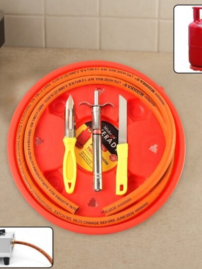 LPG Kitchen Combo Set – 5-Piece Gas Stove Kit | Mishra's