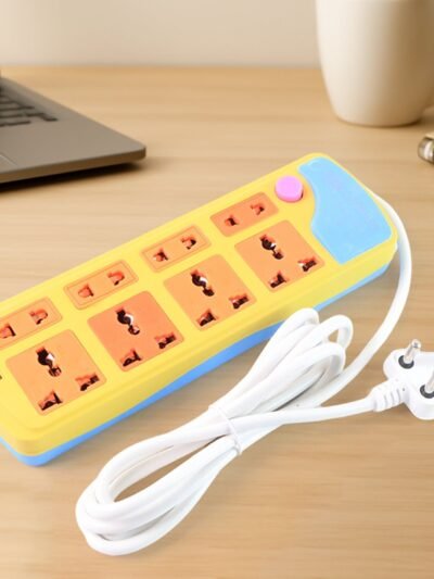 Multi Socket Extension Board – 8 Universal Sockets with Master Switch