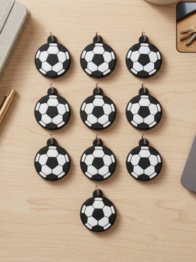 Football Keychain Set – Stylish Sports Gift for Fans