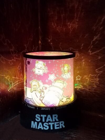LED Projector Night Light – Rotating Star Music Lamp for Kids |