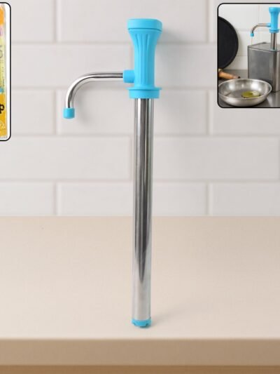 Oil Pump Dispenser – Manual Stainless Steel Kitchen Tool