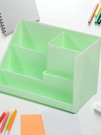 Desk Organizer – Multi-Compartment Pen Stand | Deskrova