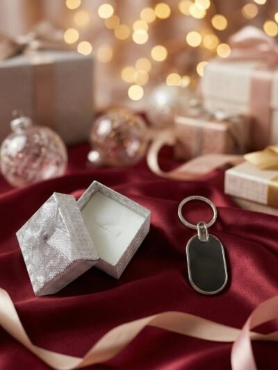 Keychain – Stylish Metal Organizer with Gift Box for Keys