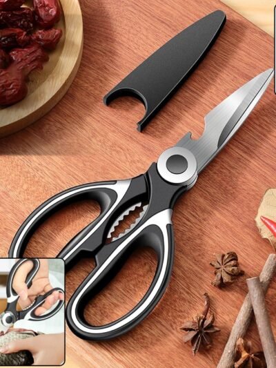 Multi-Function Kitchen Scissor � 6-in-1 Stainless Steel |