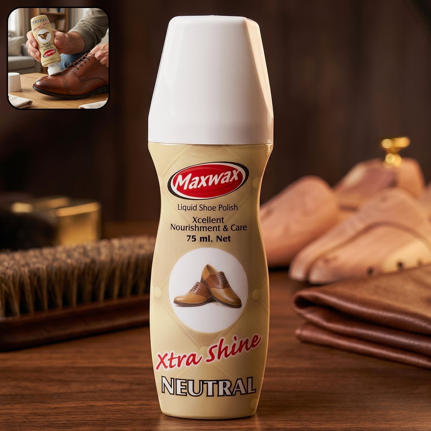 Neutral Liquid Shoe Polish � Instant Shine & Leather Care