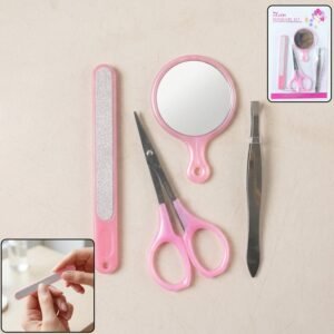4 in 1 manicure and pedicure kit – Compact & versatile grooming set