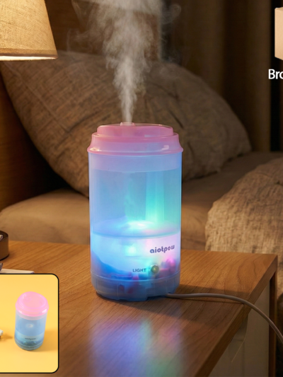 Portable Mini Humidifier – USB Essential Oil Diffuser | VoltDesk