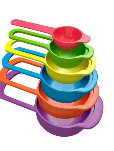 Plastic Measuring Spoons – 6-Piece Set | Bake & Dwell