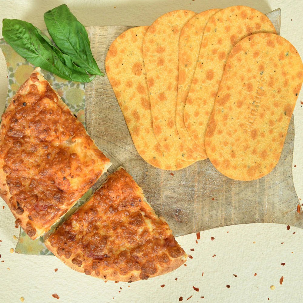 Pizza Mini Slim Bites � Low-Calorie Crunchy Snack | Maniarr's