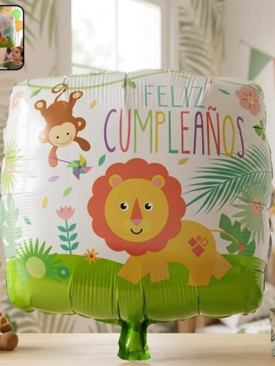 Jungle Lion Foil Balloon � Brighten Kids� Parties and Events