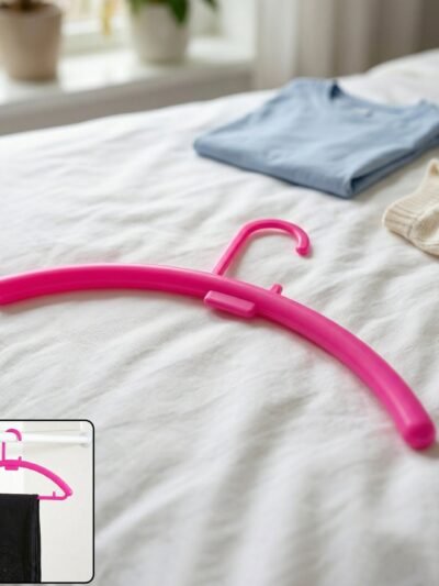 Plastic Clothes Hanger – Space-saving & Durable Wardrobe Organizer