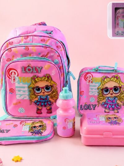 Kids School Bag Set – 5-in-1 Combo for School | Little Fashionistas