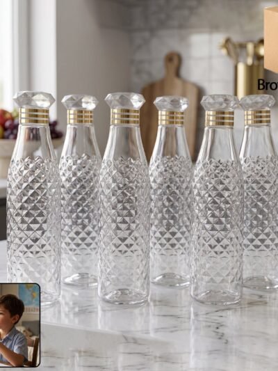 Water Bottle Set � Stylish 1000ml Capacity for Daily Use
