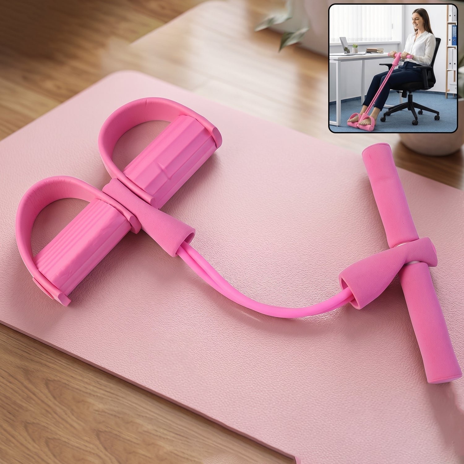 Pull Rope Resistance Exerciser � Full Body Workout at Home