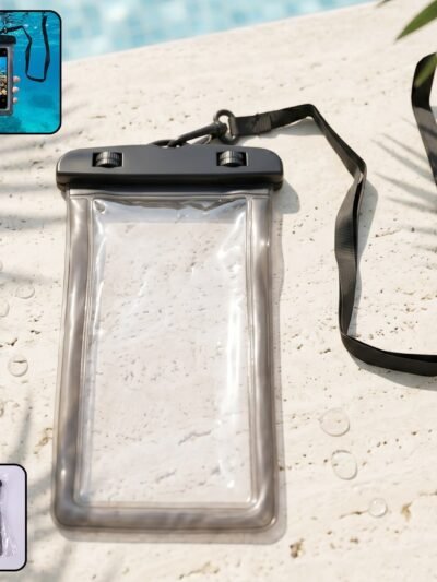 Waterproof Mobile Pouch � Secure, Clear Touchscreen Cover for Outdoors