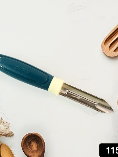 Stainless Steel Potato Peeler – Sharp Serrated Blade for Easy Peeling