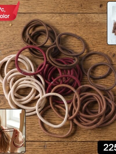 Elastic Hair Bands – Gentle, Strong Grip for Stylish Hair