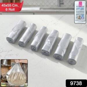 Garbage Bags Roll Set – Heavy Duty Leak-Proof 45x55 cm for Home & Office