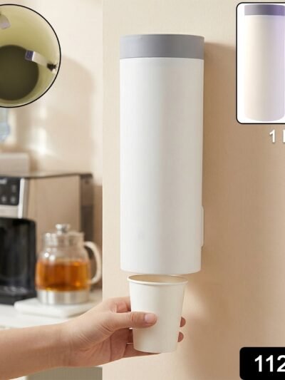 Wall Mounted Cup Holder � Space-Saving Dispenser for Hygienic Storage
