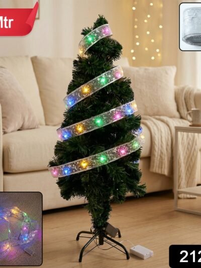 Multicolor LED Ribbon Light Strip – Festive & Flexible Decor