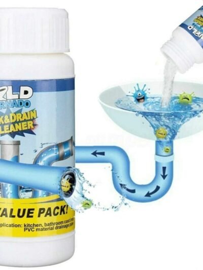 Drain Cleaner Powder – Super Clog Remover for Kitchen & Toilet | ShineCrest