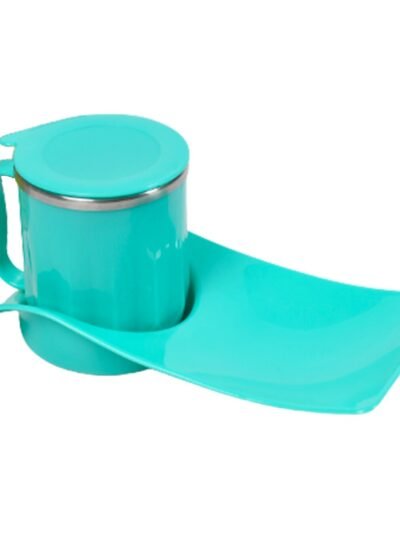 Snack Tray with Steel Cup – Multi-functional for Kids & Home | TinyTrendy