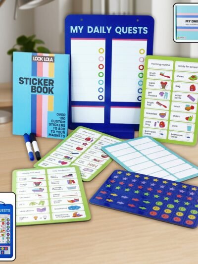 Magnetic Routine Board � Engaging Habit Tracker for Kids