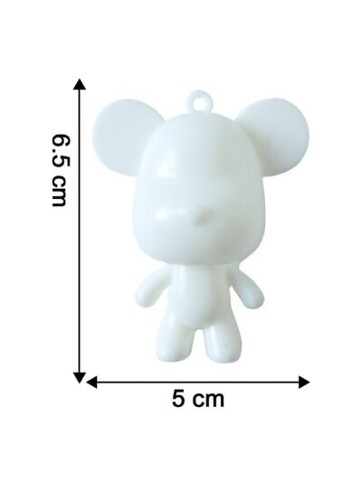 Cute Bear Keychain � Stylish Mini Character Accessory