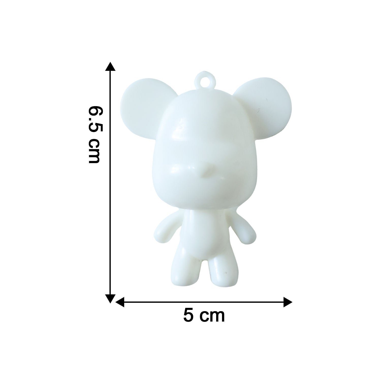 Cute Bear Keychain � Stylish Mini Character Accessory