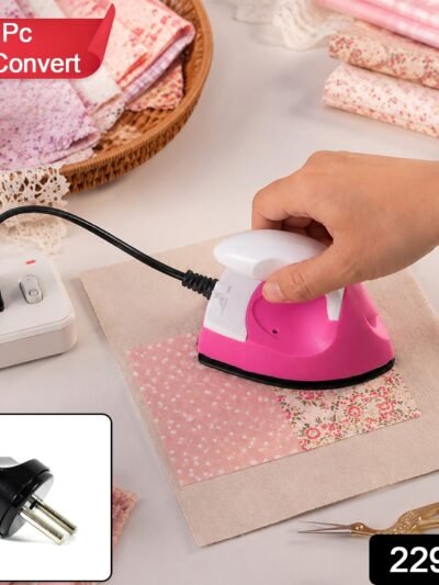 Portable Electric Mini Iron for Clothes Collars and Cuffs (1 Pc)